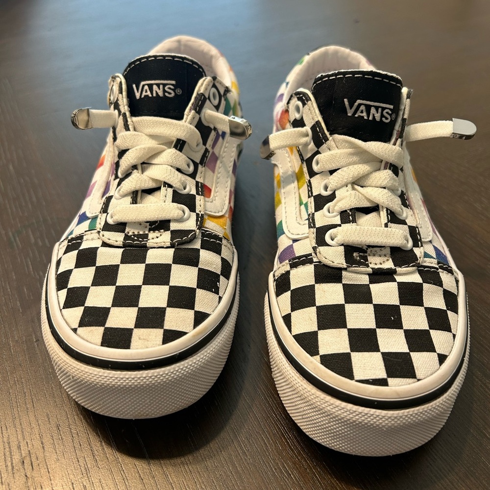 Vans Kids Checkered Multicolor Sneakers